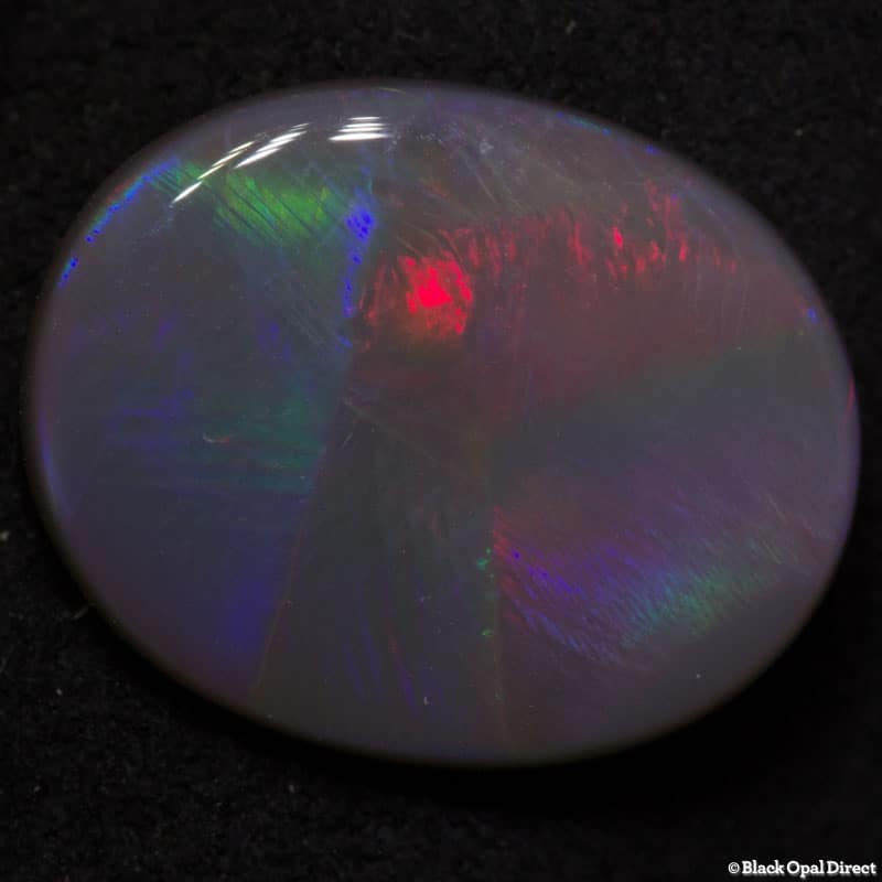 2.89 ct semi black opal 13x10x3mm David C - Image 5