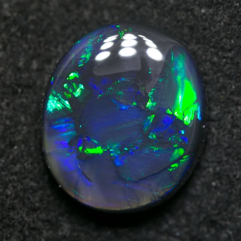 2.90 ct black opal 10x9x4mm - Image 4