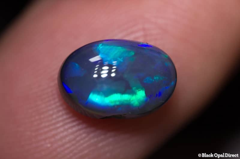2.91 ct black opal gem 10.7x7x5.5mm - Image 2