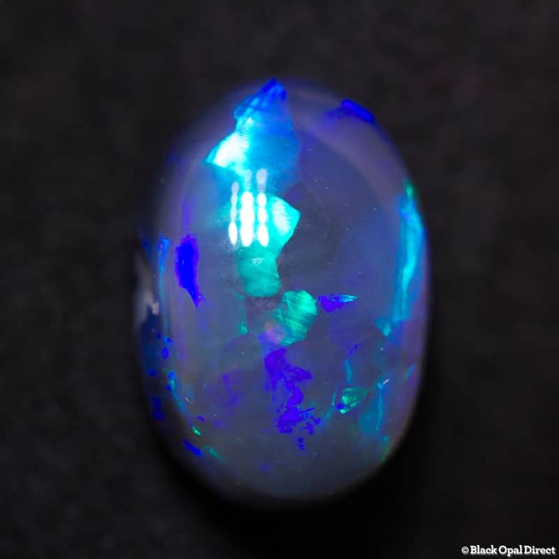 2.91 ct black opal gem 10.7x7x5.5mm - Image 3