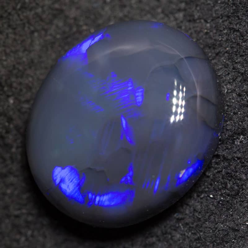 2.95 ct black crystal opal 10.5x9x4.5mm - Image 4