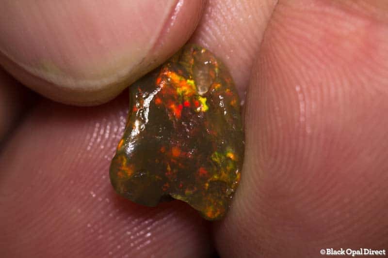 2.96 ct rough opal piece 13mm across - Image 2
