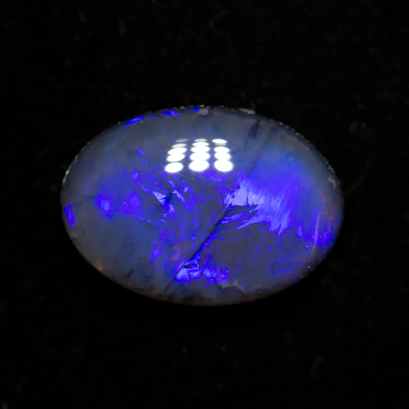 2.97 ct black opal 12.2x8.6x4.2mm - Image 2