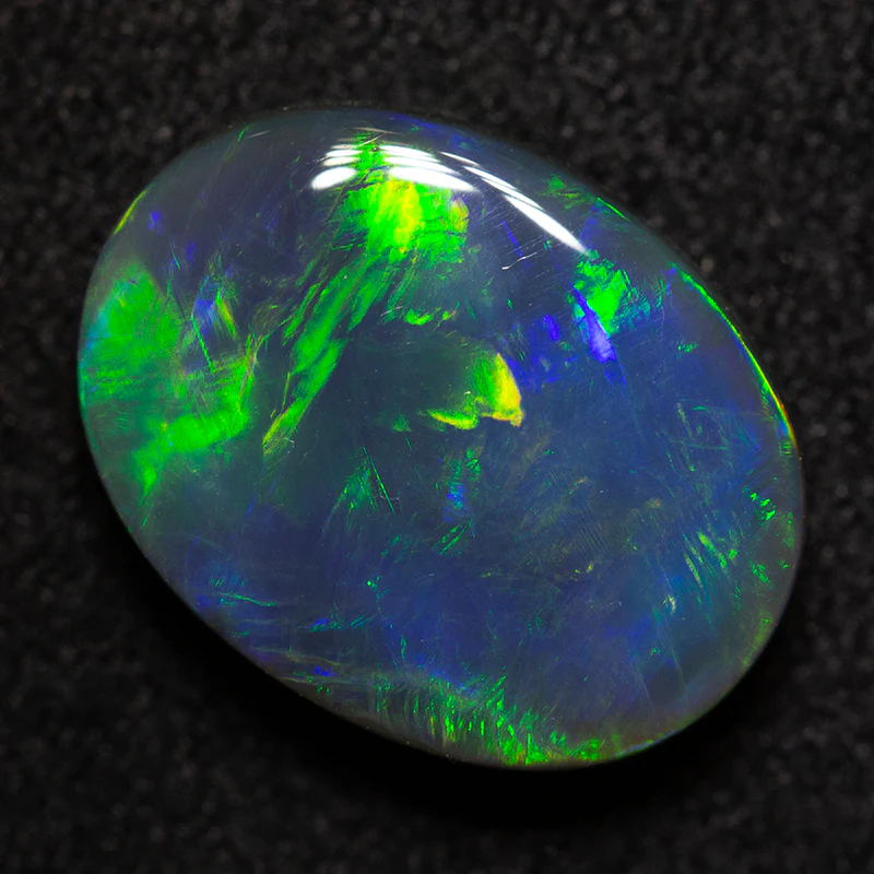 2.98 ct black opal 12.1x9.2x4mm - Image 3