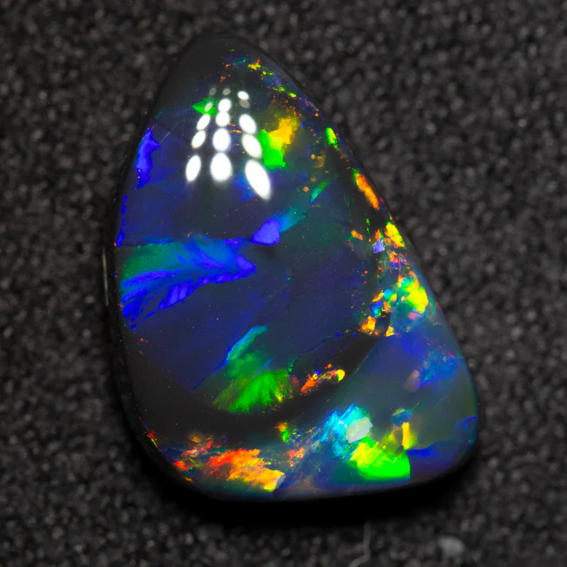 2.99 ct black opal 13.2x8.7x4.4mm - Image 4