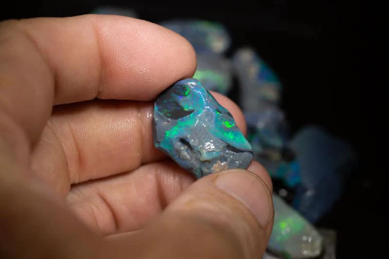 206 ct rough opal parcel 25 pieces - Image 4