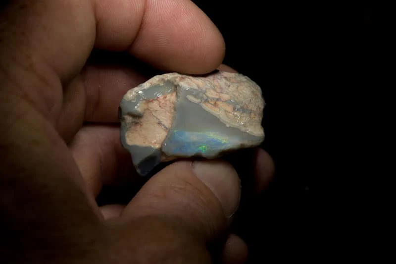 208 ct rough opal parcel 4pc - Image 2