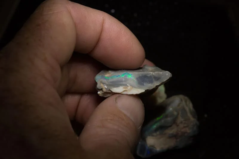 208 ct rough opal parcel 4pc - Image 3