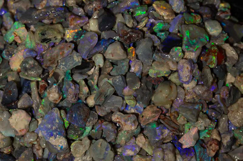 2165 ct rough opal parcel - Image 2