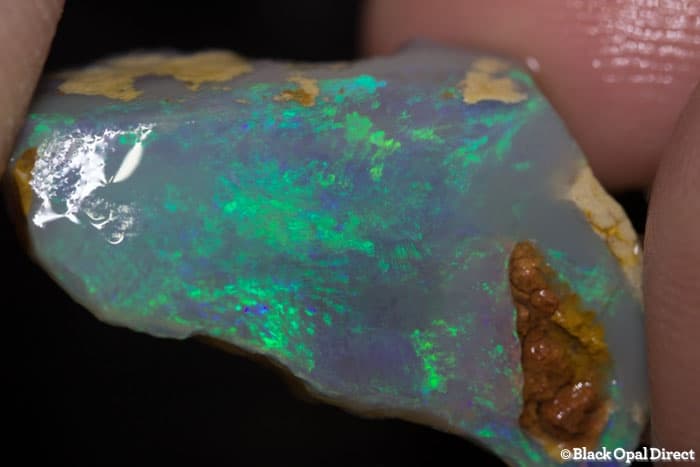 217 ct rough and rubbed opal parcel 19 pieces - Image 14