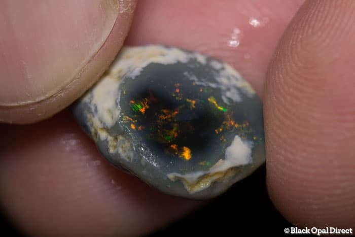 217 ct rough and rubbed opal parcel 19 pieces - Image 19