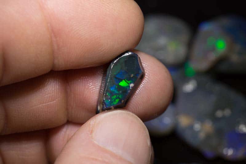218 ct rough opal parcel 21 pieces - Image 10