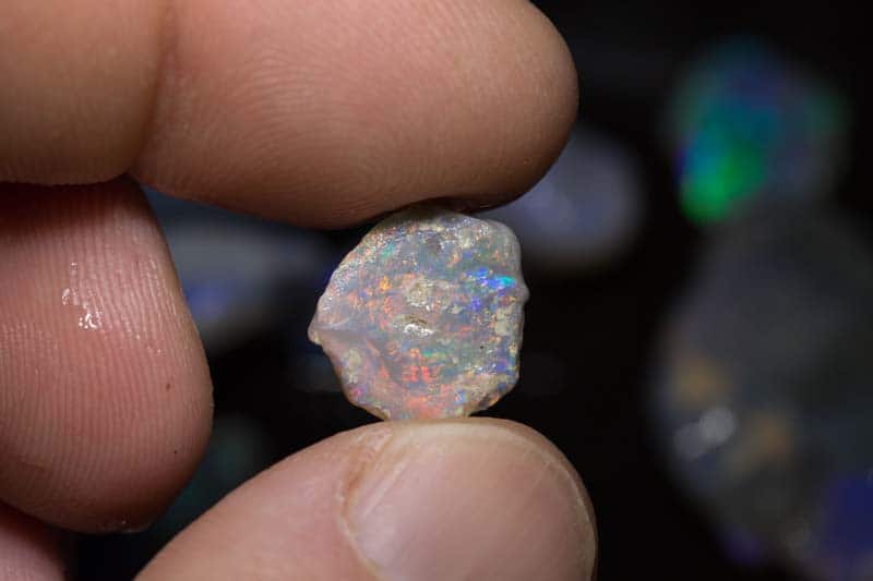 218 ct rough opal parcel 21 pieces - Image 5