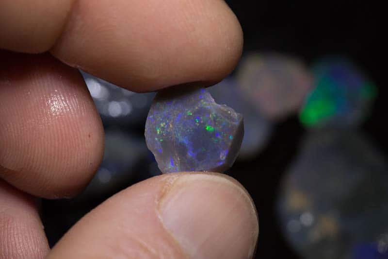 218 ct rough opal parcel 21 pieces - Image 6