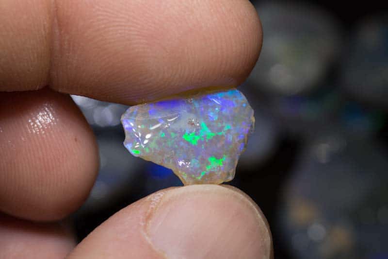 218 ct rough opal parcel 21 pieces - Image 9