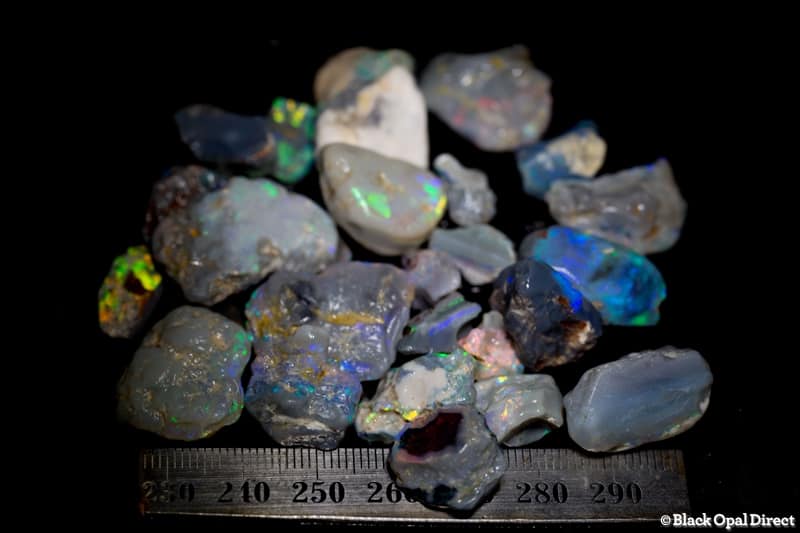 218 ct rough opal parcel 26 pieces - Image 3