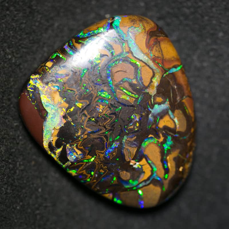 22.22 ct boulder opal 22.5x20x5mm - Image 2