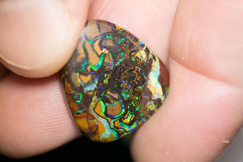 22.22 ct boulder opal 22.5x20x5mm - Image 5