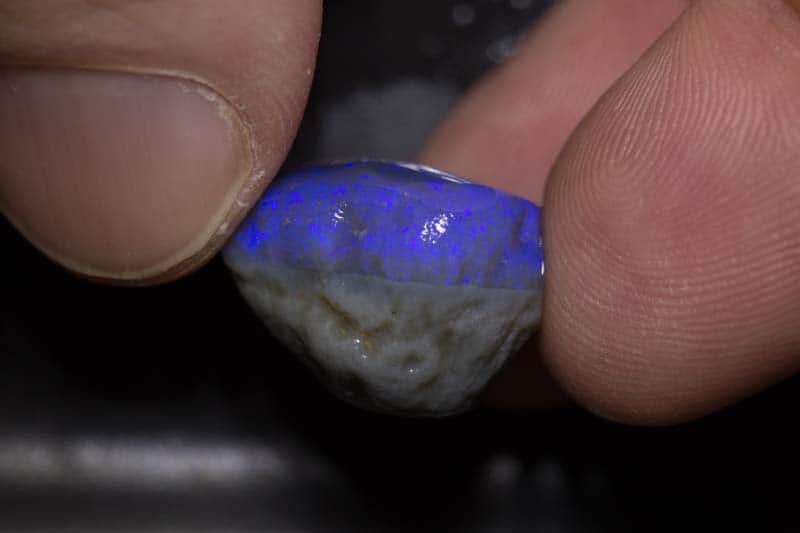 22 ct rough opal piece 22mm across - Image 2