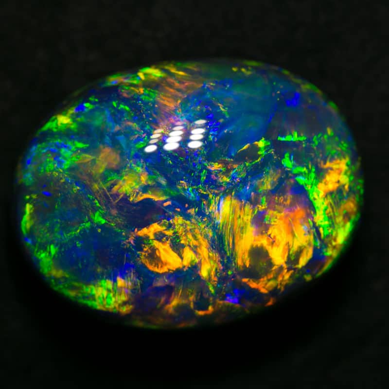 23.90 ct gem black opal huge 21x16x11mm - Image 4