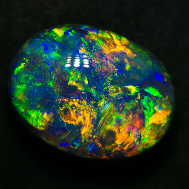 23.90 ct gem black opal huge 21x16x11mm - Image 5