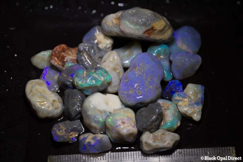 252 ct rough opal parcel for beginners - Image 4