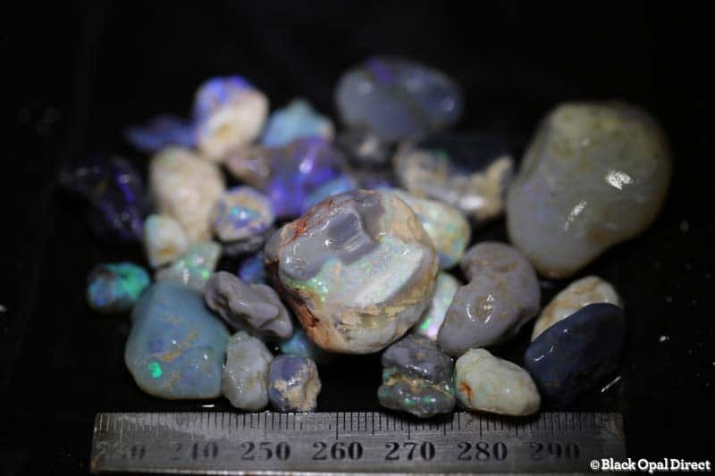 253 ct beginners rough opal parcel - Image 2