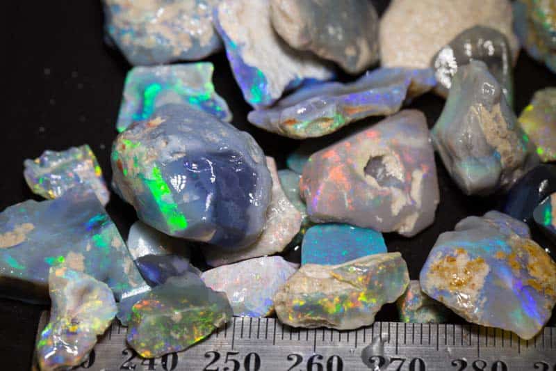 268 ct rough opal parcel 33 pieces - Image 2