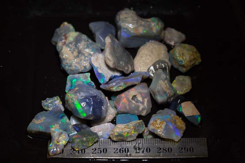 268 ct rough opal parcel 33 pieces - Image 3