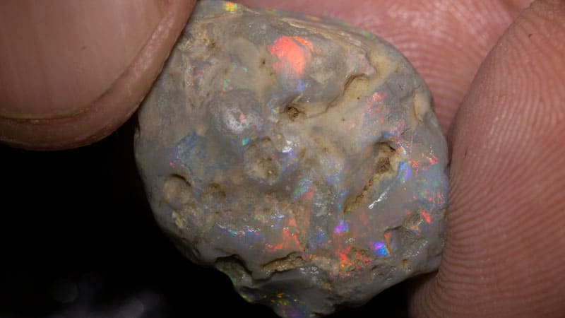 27 ct rough opal piece 25mm across - Image 2