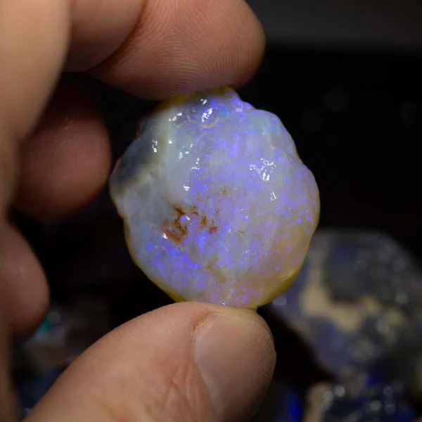 273 ct rough opal 14pc - Image 2