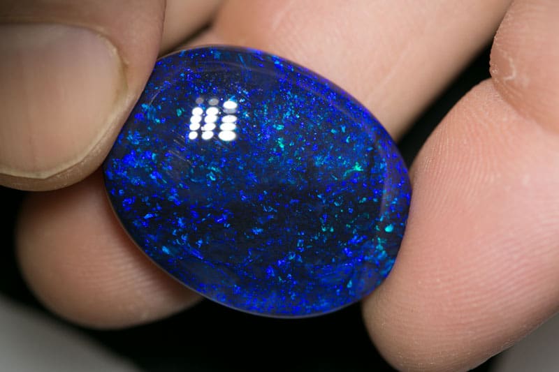 28.65 ct large black opal 27x21x8mm - Image 4