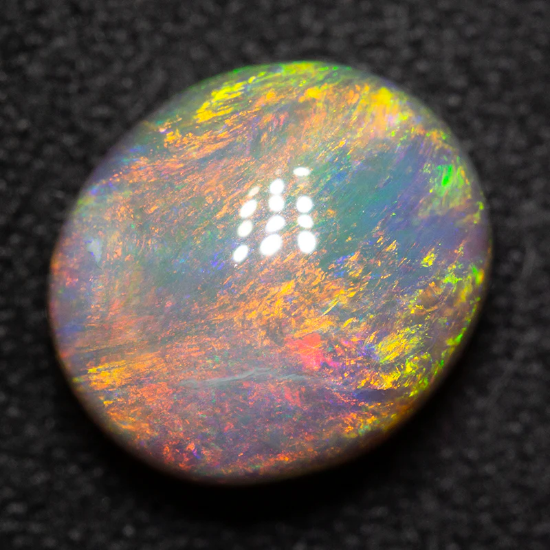 3.00 ct dark opal 10x8.5x5.5mm - Image 2