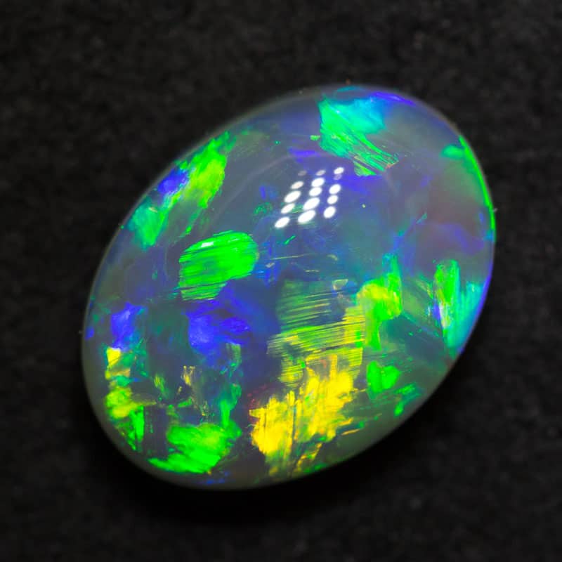 3.00 ct dark opal gem 11.1x8.4x5.4mm - Image 3