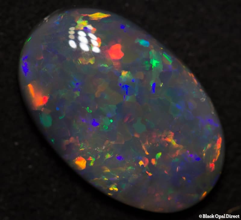 3.00 ct semi black opal 14.5x9.5x3.5mm - Image 3