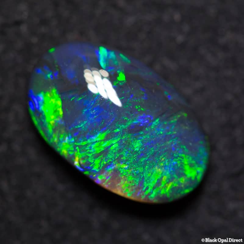 3.01 ct black opal 13x8x4.5mm - Image 3