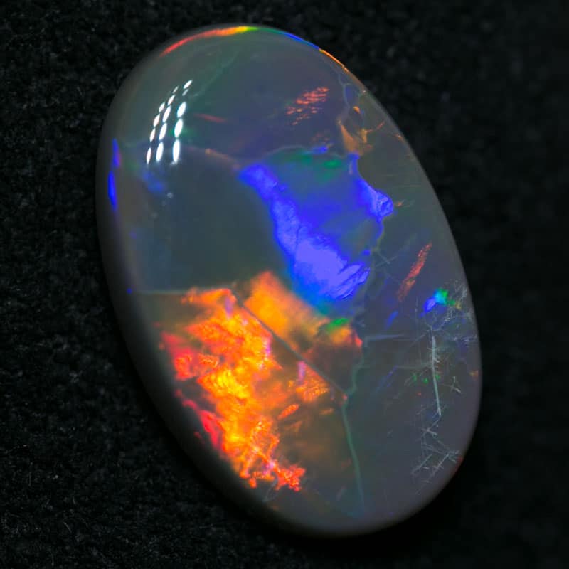 3.01 ct dark opal 13x8x4mm - Image 3