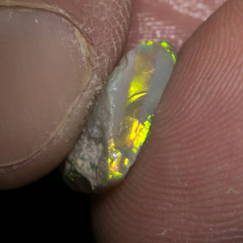 3.01 ct rough opal piece 12mm across - Image 2