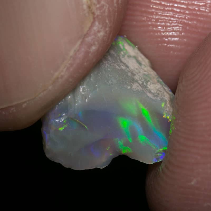3.01 ct rough opal piece 12mm across - Image 3