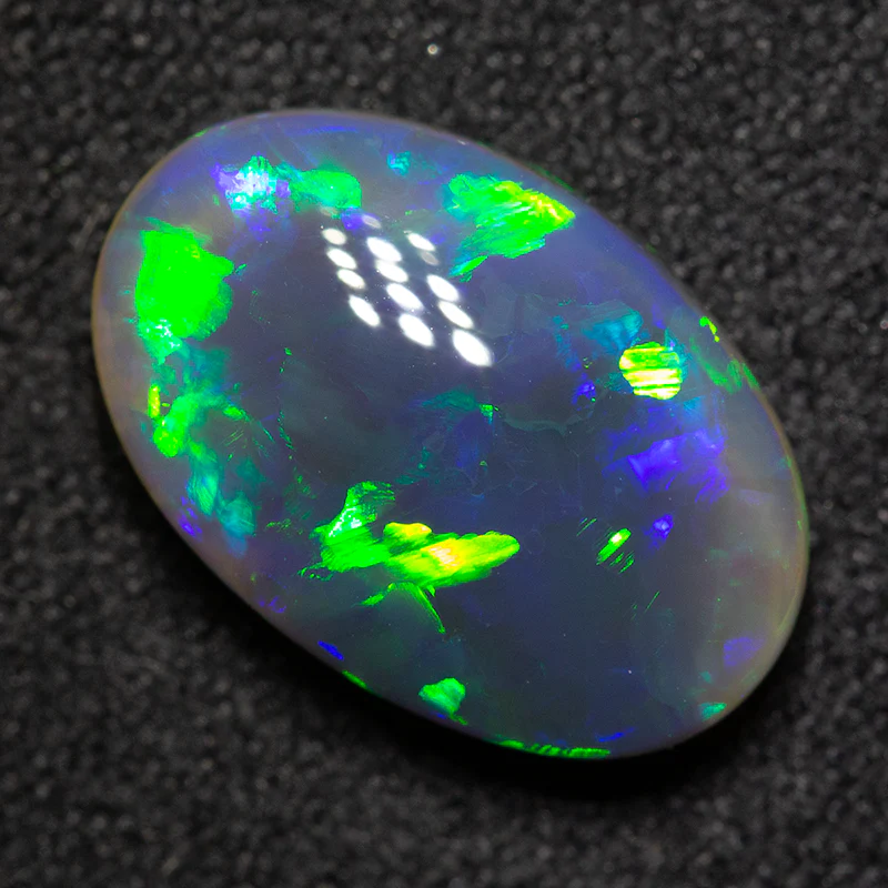 3.02 ct black opal 12.7x8.5x4.4mm - Image 4