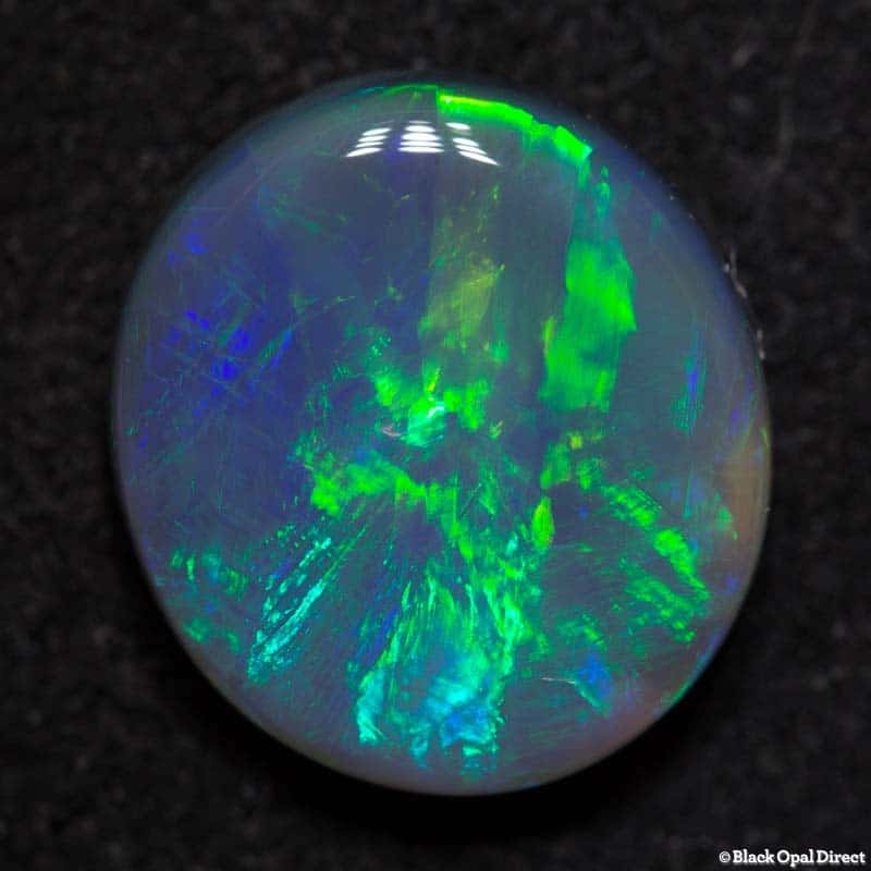 3.02 ct semi black opal 11x10x4mm - Image 3