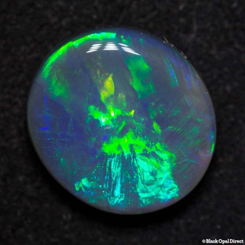 3.02 ct semi black opal 11x10x4mm - Image 4