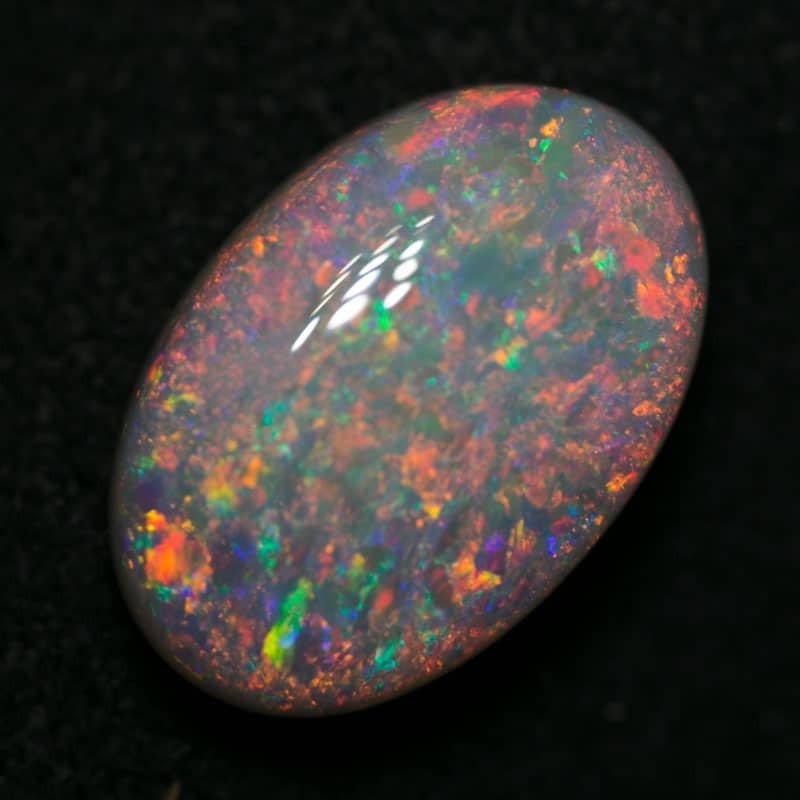 3.02 ct white opal 12x8x4.5mm - Image 3