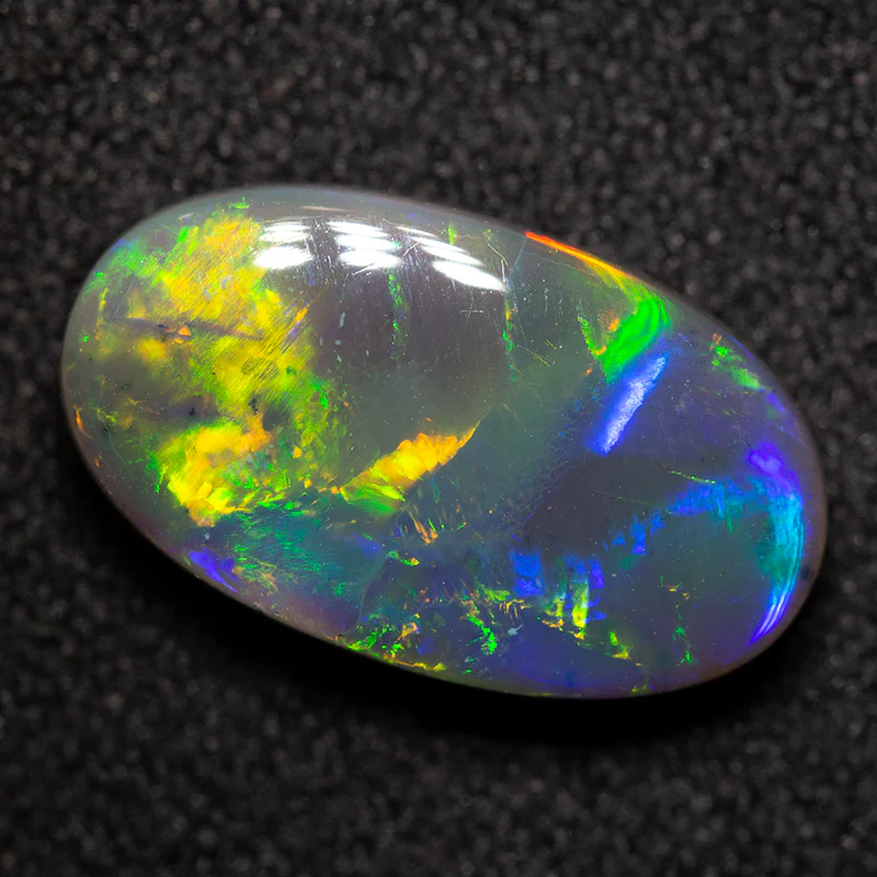 3.03 ct black opal 13.7x8x3.9mm - Image 2