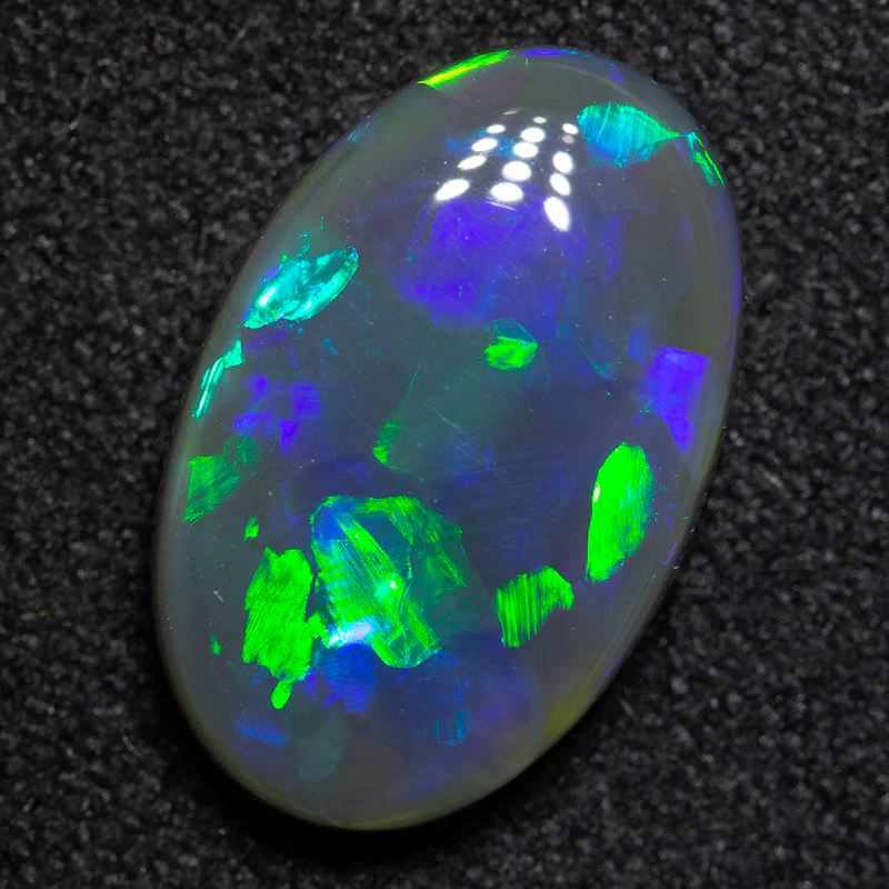 3.03 ct black opal 13x8.5x4mm - Image 2