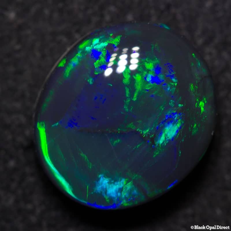 3.03 ct black opal gem 10x9x5mm - Image 3
