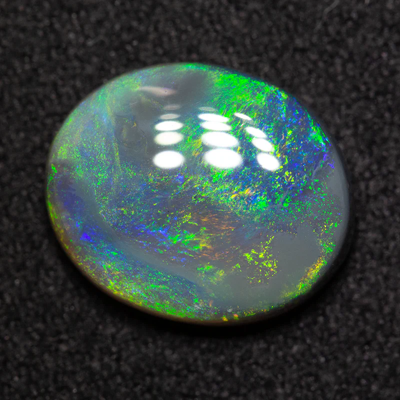 3.03 ct dark opal 11.9x9.8x3.7mm - Image 2