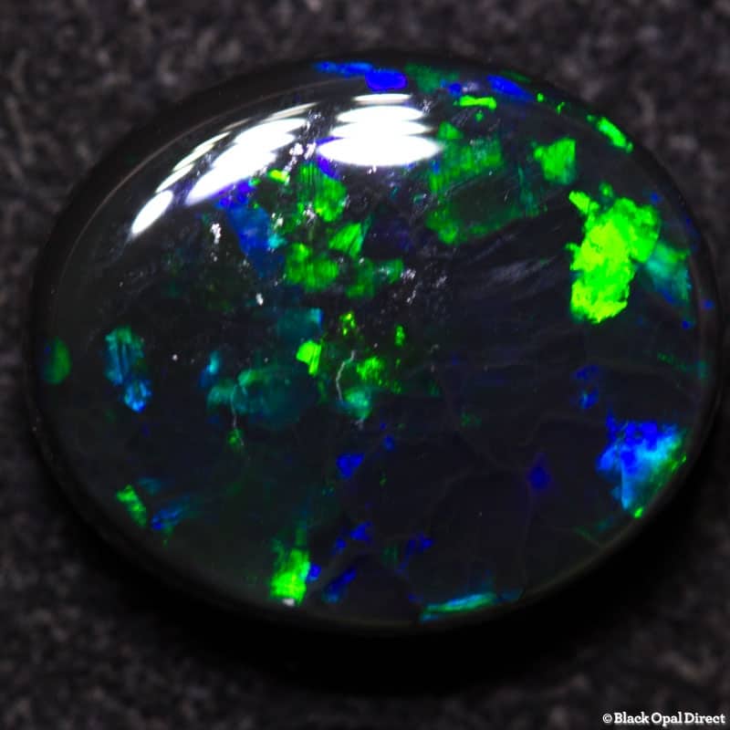 3.05 ct black opal 11x9x4mm - Image 3