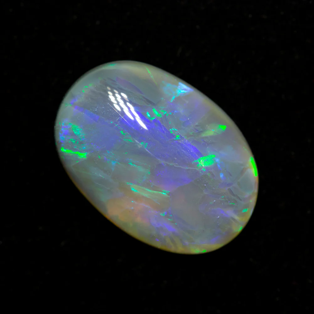 3.05 ct black opal 13.4x9.5x4mm - Image 2