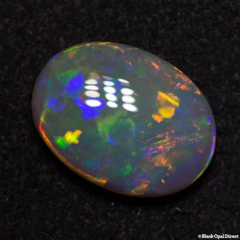 3.05 ct dark opal 12x9x4mm - Image 2